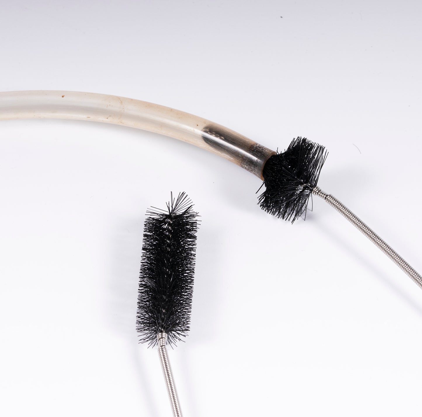 Flexible Drain Brush, 66 Inch Long Double Ended Tube Cleaning Brush and 2 Pack 8 Inch Straw Cleaner Brush