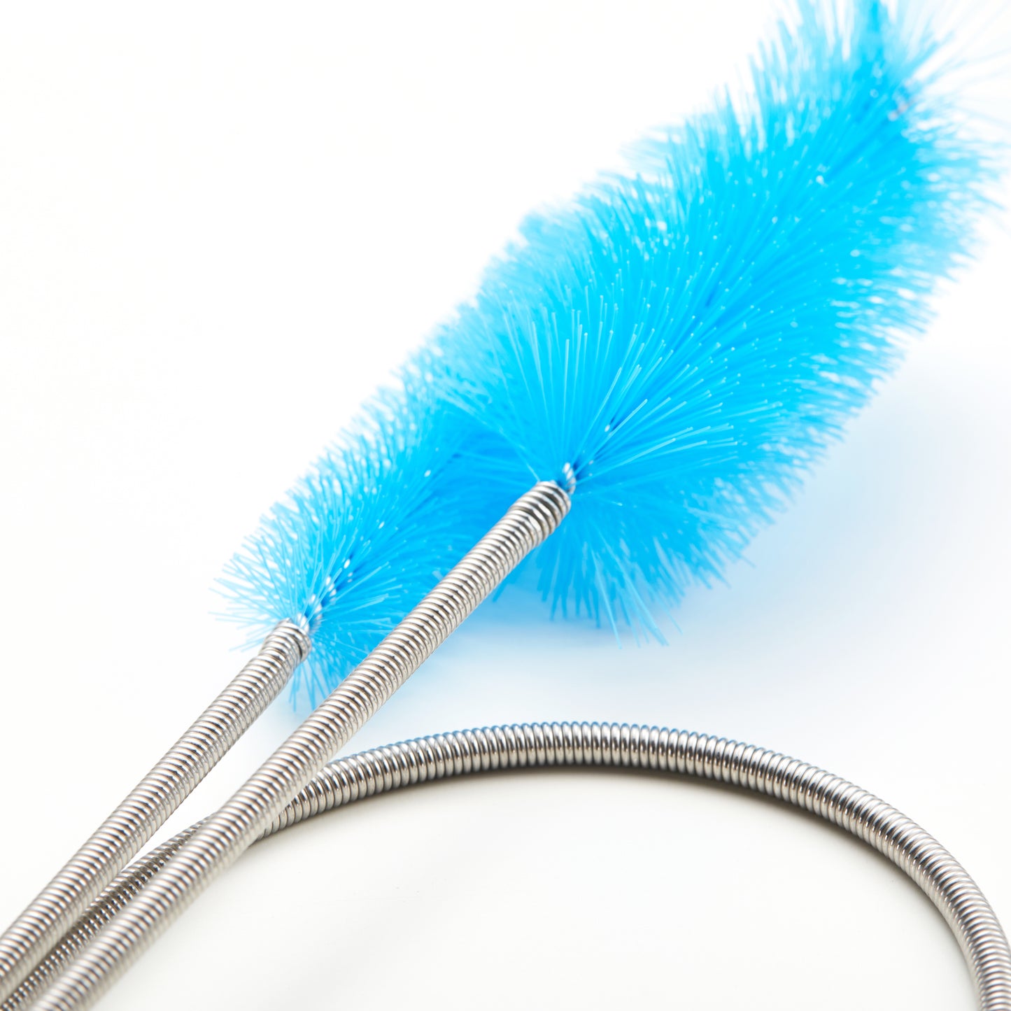 Bozenu Flexible Drain Brush, 66 Inch Long Double Ended Hose Pipe Tube Cleaning Brush and 2 Pack 8 Inch Straw Cleaner Brush