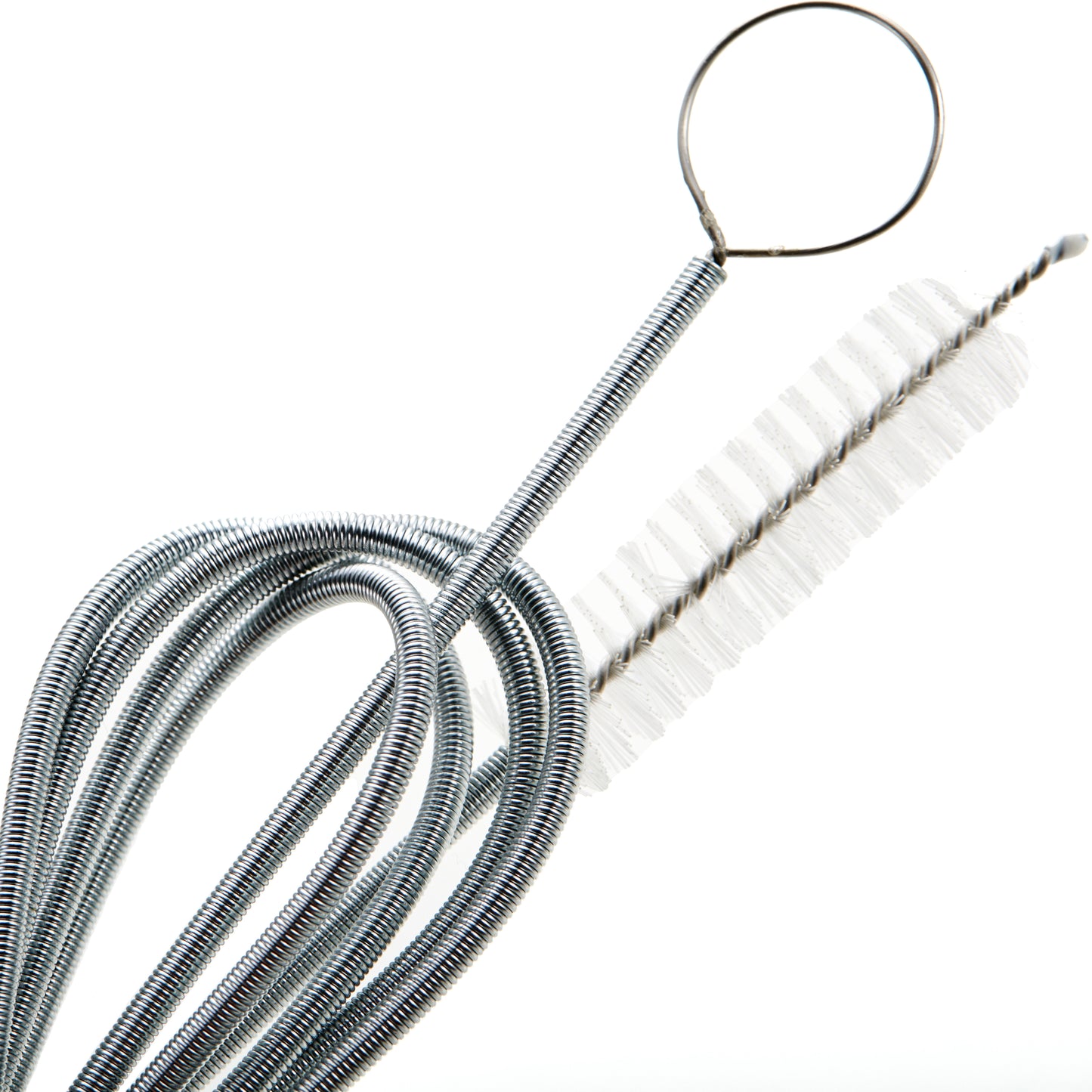 Bozenu Flexible Drain Brush, 66 Inch Long Double Ended Hose Pipe and 58 Inch Tube Cleaning Brush and 2 Pack 8 Inch Straw Cleaner Brush