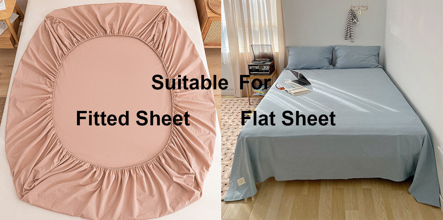 Bozenu Bed Sheet Straps, Upgrade Fitted Bed Sheet Holders for Corners, Non Slip Sheet Clips White 4Pcs