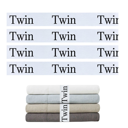 Bozenu Sheet Organizers and Storage Bands - Elastic Bed Sheet Straps/Sheet Storage Organizer for Linen Closet, 4 Pieces (TWIN)